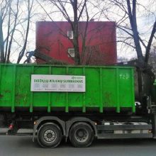 Klaipėdos kiemuose tęsiamas didžiųjų atliekų surinkimas