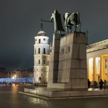 Vilniaus Kalėdų eglutės pripažinimo gražiausia dar teks palaukti