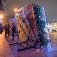 Vilniaus Kalėdų eglutės pripažinimo gražiausia dar teks palaukti