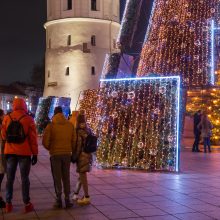 Vilniaus Kalėdų eglutės pripažinimo gražiausia dar teks palaukti