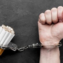 Už neteisėtą disponavimą cigaretėmis nuteisti du vyrai: vienam – kalėjimas, kitam 40 tūkst. bauda