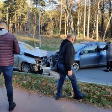 Tragiška avarija Klaipėdoje: susidūrus automobiliams žuvo moteris