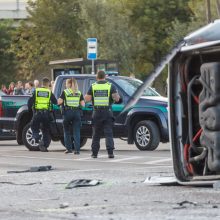 Kaune – didžiulė avarija ir spūstys: 16 sužeistųjų, traumos – sunkios