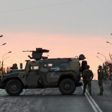 JK: Rusija gali imtis skubaus savo Mariupolyje esančių pajėgų perdislokavimo