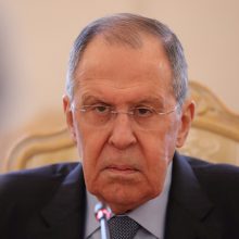 S. Lavrovas: ateityje Rusija turėtų siekti glaudesnių ryšių su Eurazija, o ne su Vakarais