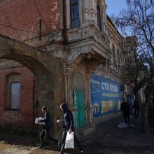 Ukraina: okupuotame Melitopolyje nukauti trys rusų kariškiai