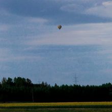 Ugniagesys apie nukritusį oro balioną: jei smūgis būtų stipresnis, nelaimė galėjo baigtis mirtimis