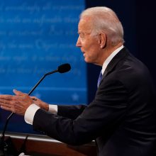 D. Trumpas ir J. Bidenas pasimokė: paskutinieji debatai praėjo be nokauto