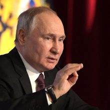 O. Arestovyčius apie V. Putiną: beprotis, kuris griebiasi branduolinio mygtuko, turi būti pašalintas