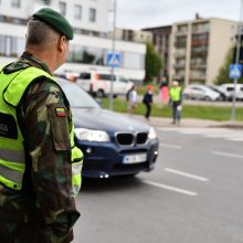 Policijos pareigūnams padeda ir šauliai: ypatingai įsiminė neįprasta situacija