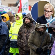 Premjerė: nėra iki galo teisinga sakyti, kad ūkininkų niekas negirdi