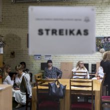 Seimo vicepirmininkas sako pagrindo mokytojų streikui nematantis