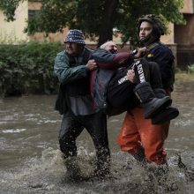 Pareigūnas: Maskvos kontroliuojamose teritorijoje potvynio aukų skaičius išaugo iki 17