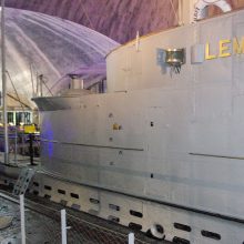 Eksponatas: Talino jūrų ir oro pajėgų muziejuje pristatomas prieškarinis Estijos povandeninis laivas „Lembit“.
