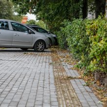 Šaligatvis akliesiems – neįveikiamas iššūkis?