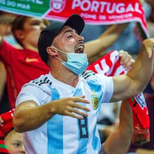 Europos čempionai portugalai nukarūnavo Argentiną