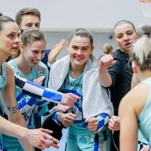 „Neptūno“ moterų komanda patiesė „Aistes-LSMU“ ir išsiveržė į priekį pusfinalio serijoje