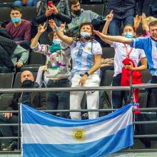 Pietų Amerikos salės futbolo galiūnų akistatoje triumfavo pasaulio čempionai argentiniečiai