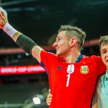 Pietų Amerikos salės futbolo galiūnų akistatoje triumfavo pasaulio čempionai argentiniečiai