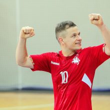 Lietuvos futsalo rinktinė sutriuškino Šiaurės Airiją