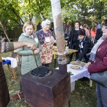 Viename Šančių kieme – būrį žmonių pritraukęs iniciatyvų lietus