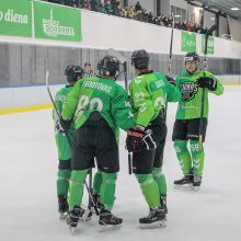 Septinta pergalė iš eilės: „Kaunas Hockey“ ekipa įveikė „Geležinį Vilką“