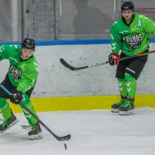 Rungtynių pabaigoje išsigelbėjęs „Kaunas Hockey“ per pratęsimą įveikė „Energiją-GV“