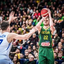 Lietuvos krepšininkai savo pranašumą prieš čekus įrodė tik ketvirtajame kėlinyje