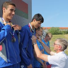 Pirmieji šiuolaikinės penkiakovės čempionato medaliai atiteko italams ir vokietėms