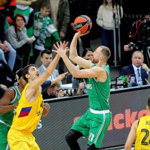 „Žalgiris“ turėjo pripažinti Eurolygos favoritų pranašumą