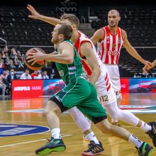 „Žalgiris“ ir antrą kartą įrodė pranašumą prieš „Crvena Zvezda“ krepšininkus