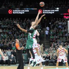 Eurolyga: „Žalgiris“ palaužė Milano ekipą ir savo aikštėje iškovojo pirmąją pergalę