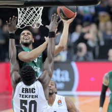 „Žalgiris“ be vargo sudorojo Eurolygos autsaiderius