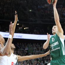 „Žalgiris“ turėjo pripažinti Eurolygos čempionų pranašumą