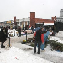 Žaliakalnio turgaus prekeivė: net ir prieš šventes niekas neperka žąsų ir ančių