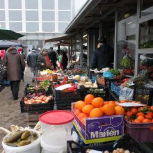 Žaliakalnio turgaus prekeivė: net ir prieš šventes niekas neperka žąsų ir ančių