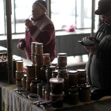 Žaliakalnio turgaus prekeivė: net ir prieš šventes niekas neperka žąsų ir ančių