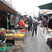 Žaliakalnio turgaus prekeivė: net ir prieš šventes niekas neperka žąsų ir ančių