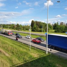 Rekonstruotame Islandijos plento ruože – didžiulės spūstys: kai kurie linkę gudrauti