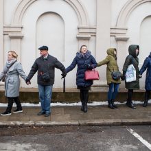 A. Tapinas pasidalijo įspūdžiais po mitingo: ėjome kaip dvi bangos