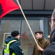 A. Tapinas pasidalijo įspūdžiais po mitingo: ėjome kaip dvi bangos