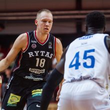 „Rytas“ žengė į LKL finalą – išsikvėpęs „Neptūnas“ ir skandalingas S. Galdiko smūgis