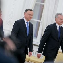 G. Nausėda lankysis Lenkijoje, su A. Duda aptars regiono saugumą, paramą Ukrainai