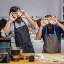 Savaitgalio pietums – azijietiška sriuba ir tartaletės, pagardintos naminiais ledais