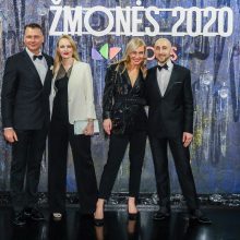 Apdovanojimai „Žmonės 2020“ subūrė ryškiausias garsenybes