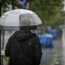 Artimiausiomis dienomis – vėsesni orai, numatomas lietus