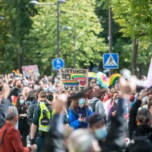 Policija apie neramumus per LGBT eitynes: nukentėjo du žmonės, pradėti penki ikiteisminiai tyrimai