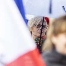 Protestuotojai reikalavo atšaukti Trakų rajono švietimo įstaigų pertvarką