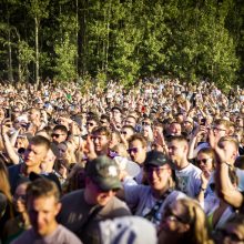 Festivalis „Karklė“: ir popscenos karalienės šou, ir muzikinio klipo filmavimas