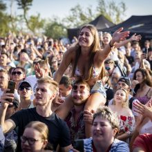 Festivalis „Karklė“: ir popscenos karalienės šou, ir muzikinio klipo filmavimas